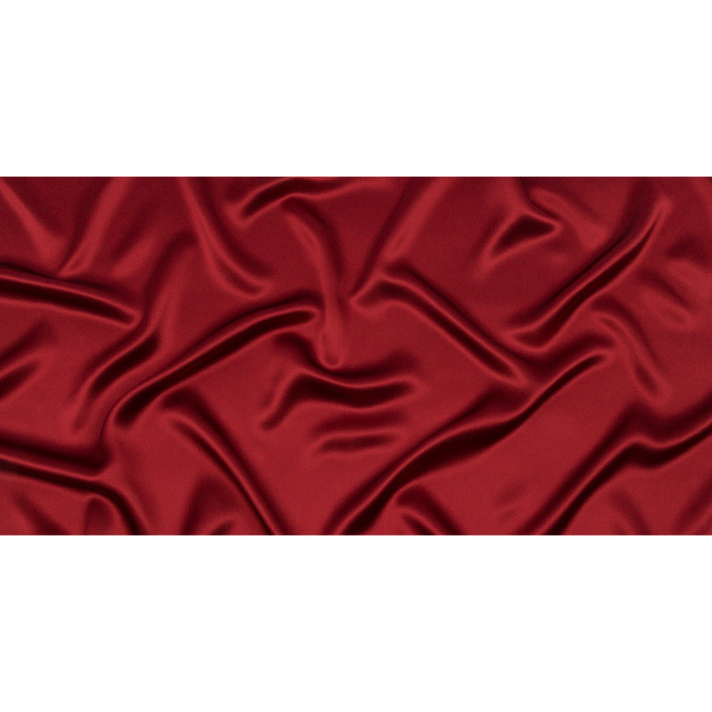 Stretch Silk Charmeuse - Rust - Premium Collection