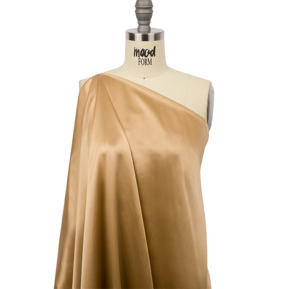 Stretch Silk Charmeuse - Croissant - Premium Collection
