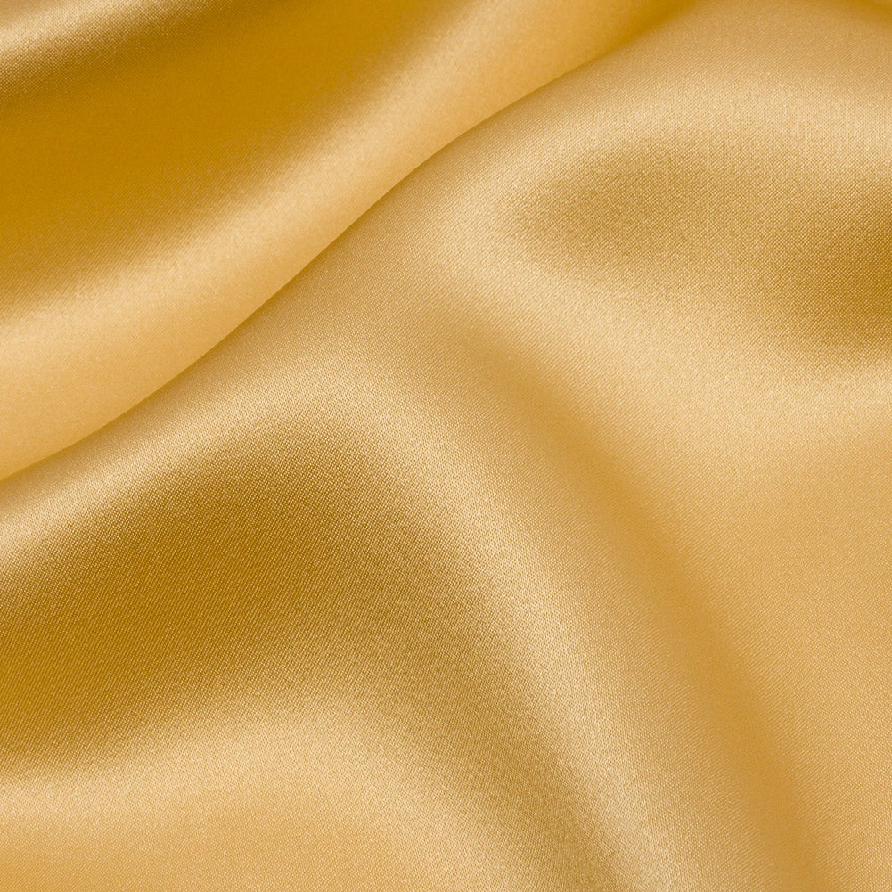 Stretch Silk Charmeuse - Gold - Premium Collection