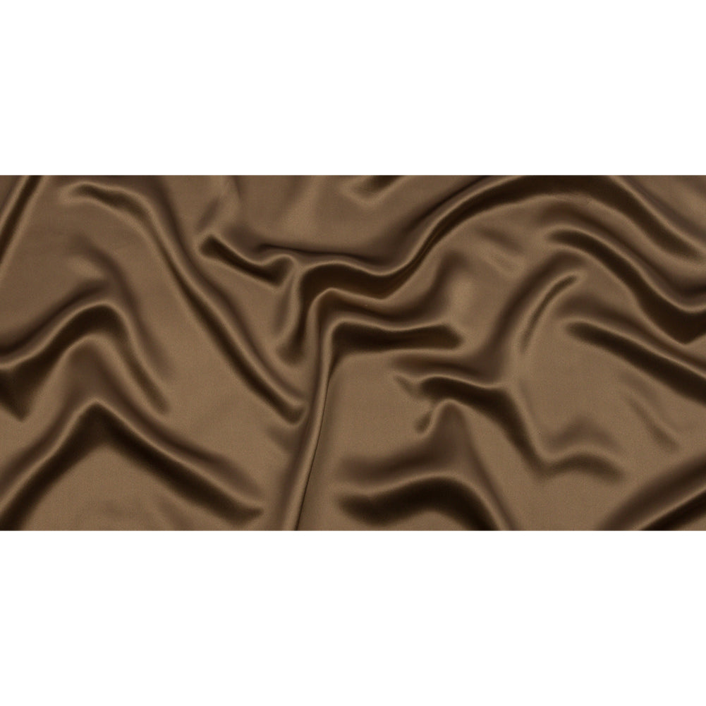 Stretch Silk Charmeuse - Capers - Premium Collection