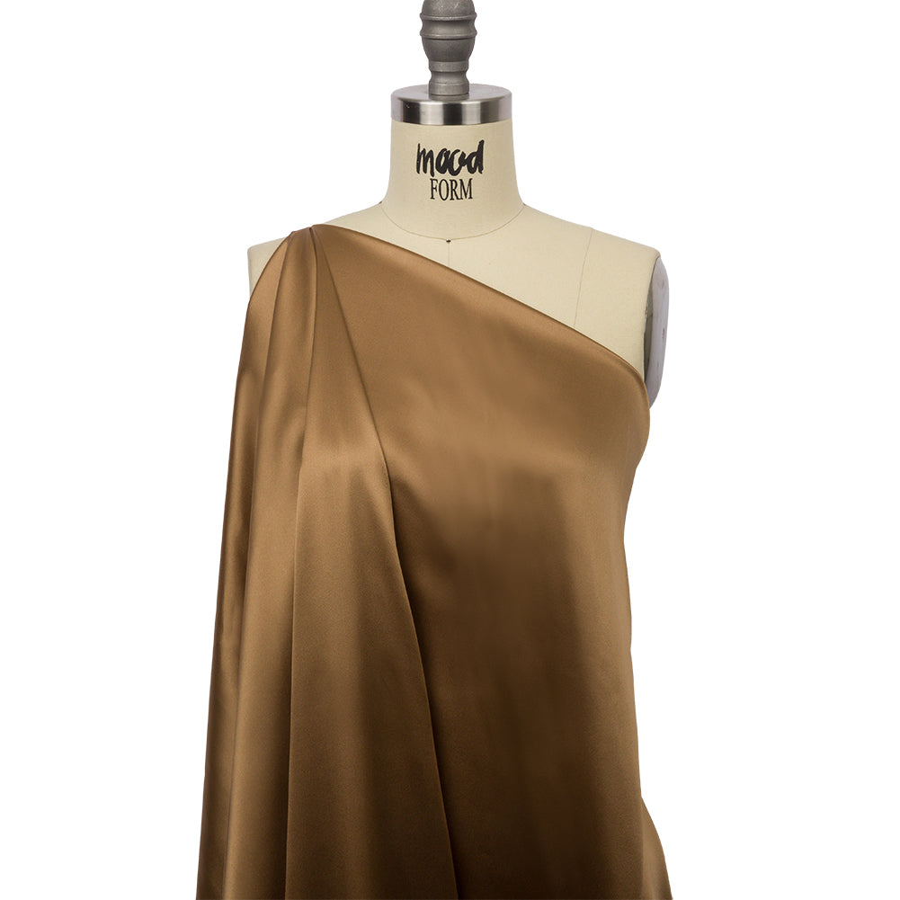Stretch Silk Charmeuse - Ermine - Premium Collection