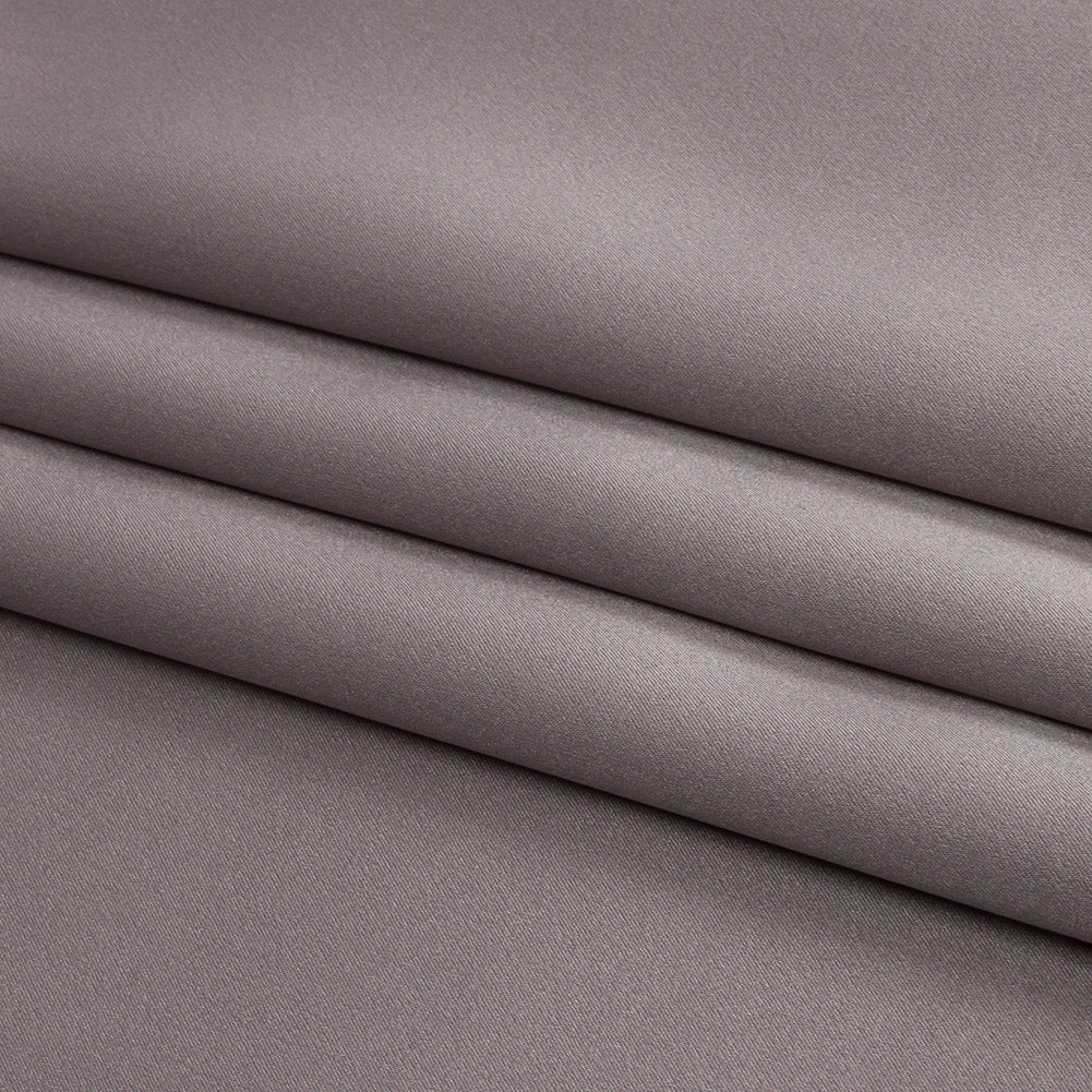 Stretch Silk Charmeuse - Silver - Premium Collection