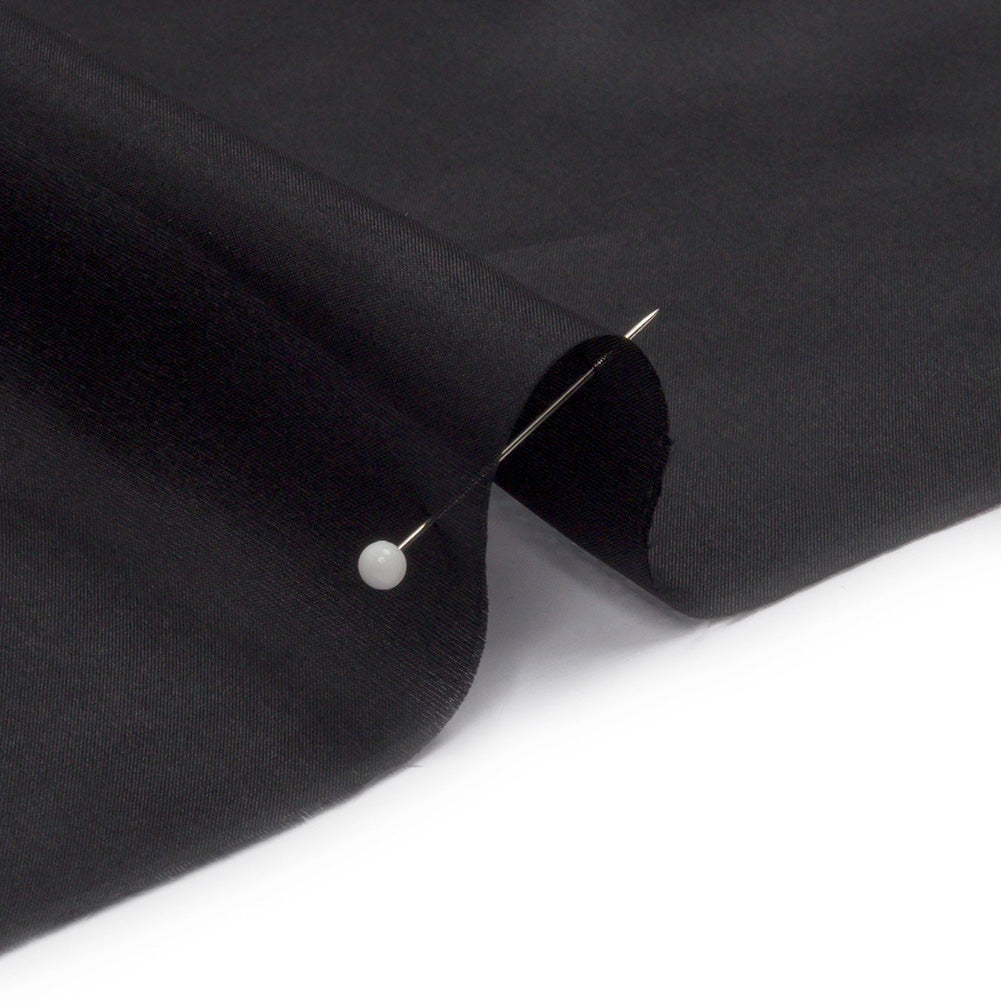 China Silk/Silk Habotai - Black - Premium Collection