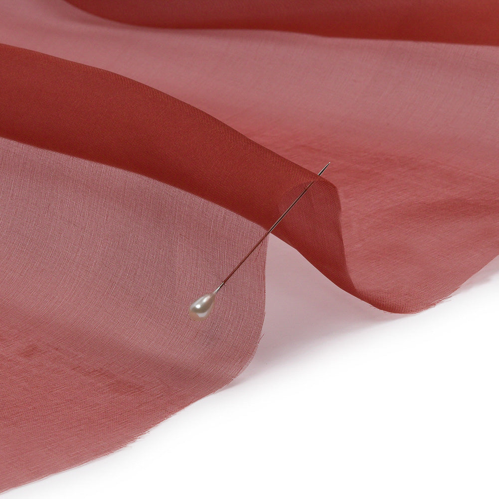 Silk Organza 44" - Mahogany - Premium Collection