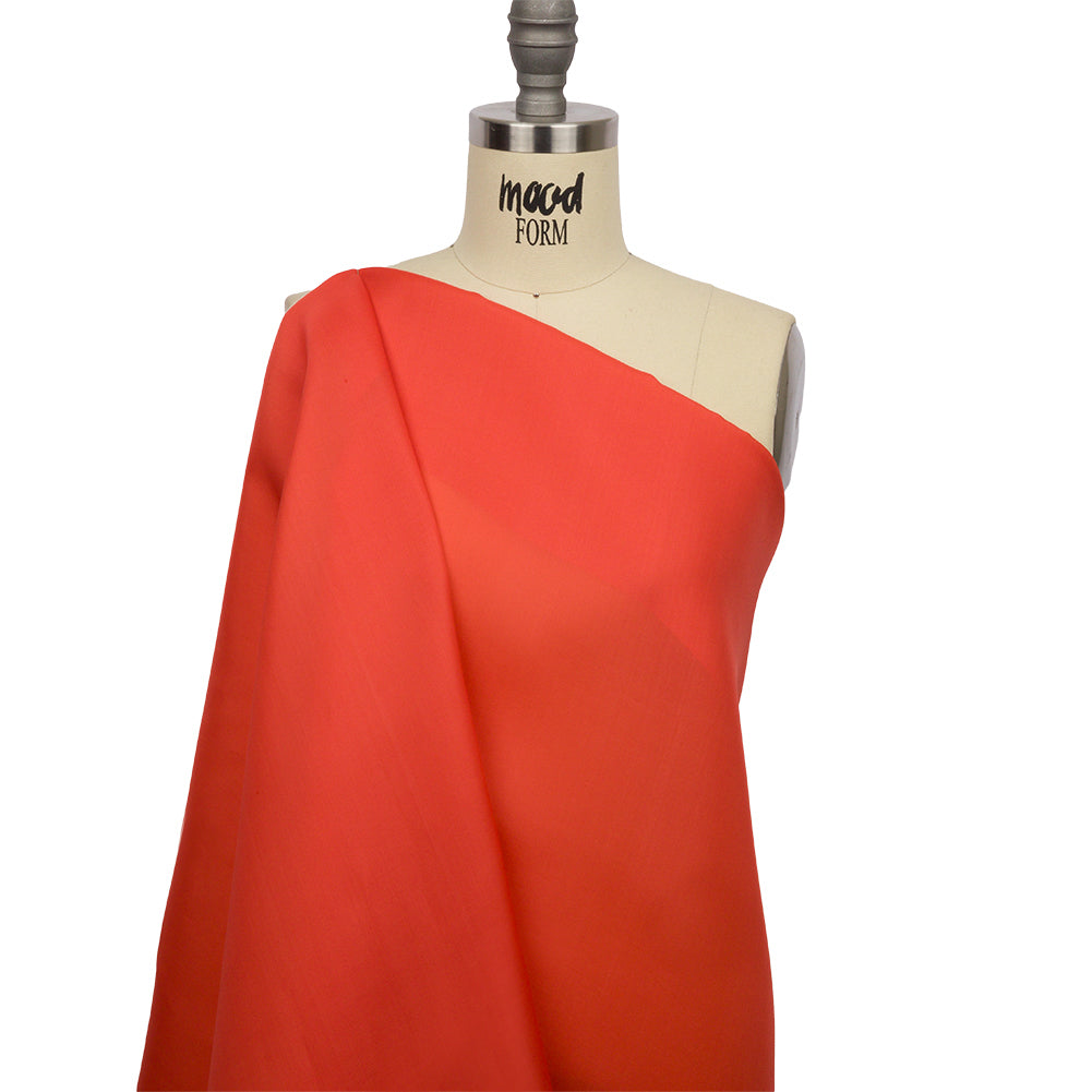 Silk Satin-Face Organza 54" - Mandarin - Premium Collection