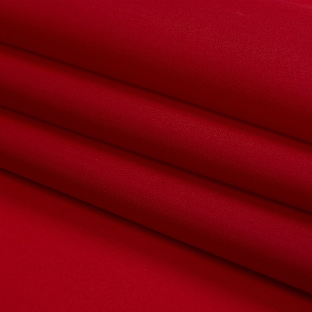 Silk Satin-Face Organza 54" - Tango Red - Premium Collection