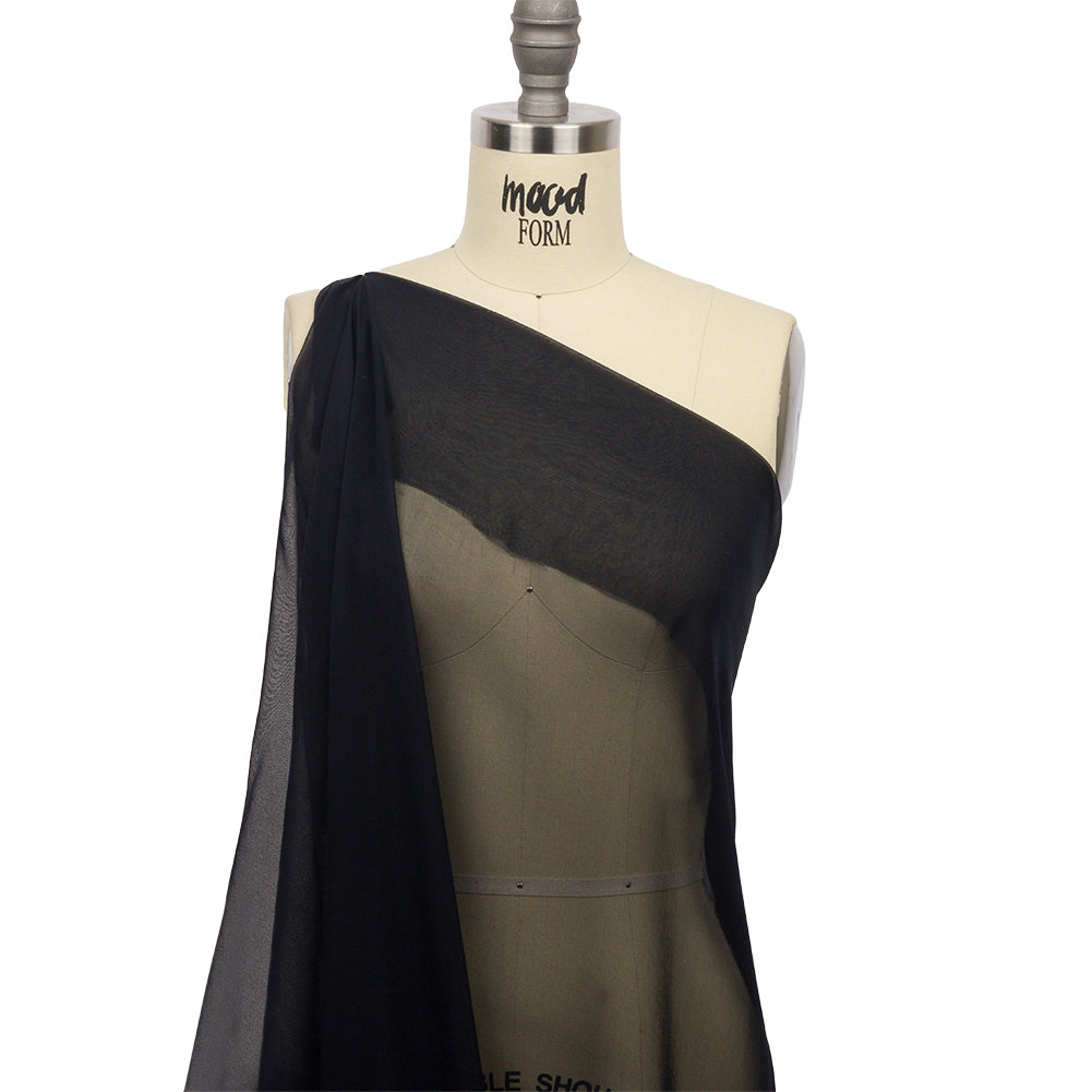 Silk Chiffon 44" - Midnight - Premium Collection