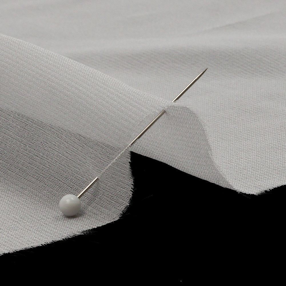 Silk Chiffon 54" - Whisper White - Premium Collection