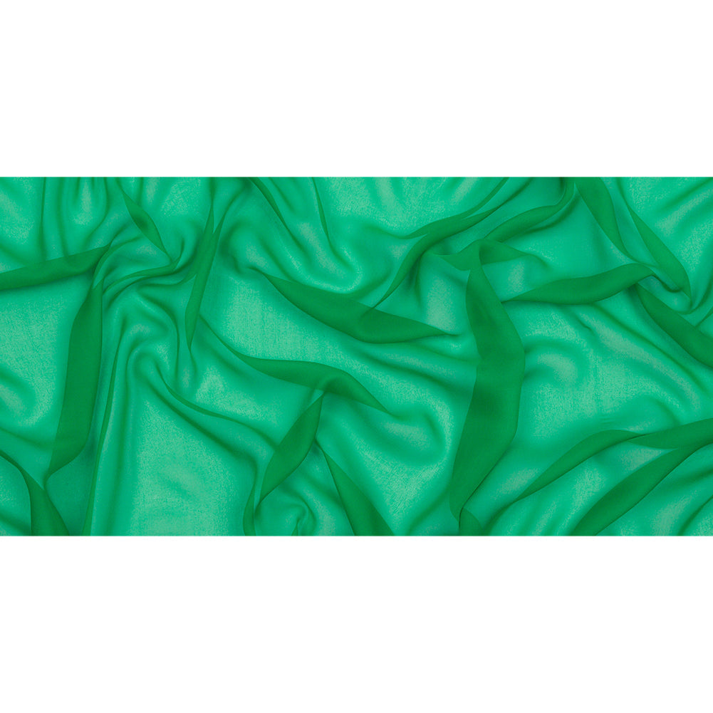 Silk Chiffon 54" - Kelly Green - Premium Collection