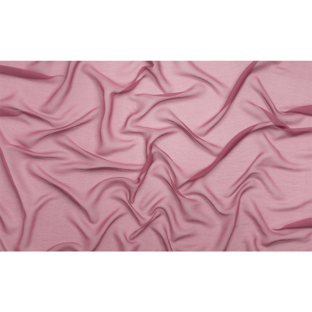 Crinkled Silk Chiffon - Crushed Berry - Premium Collection