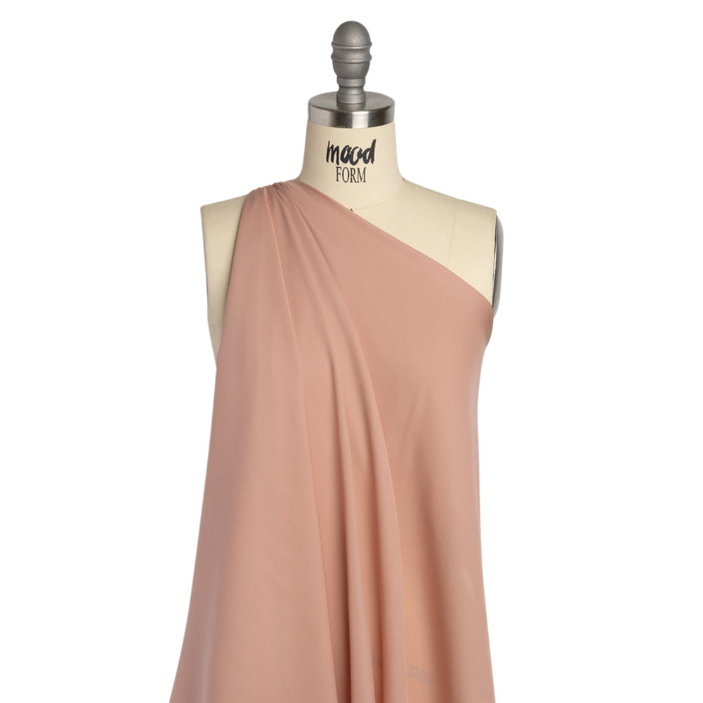 Silk Double Georgette - Blush - Premium Collection