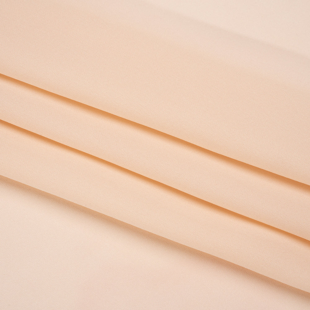 Silk Double Georgette - Cream Pink - Premium Collection