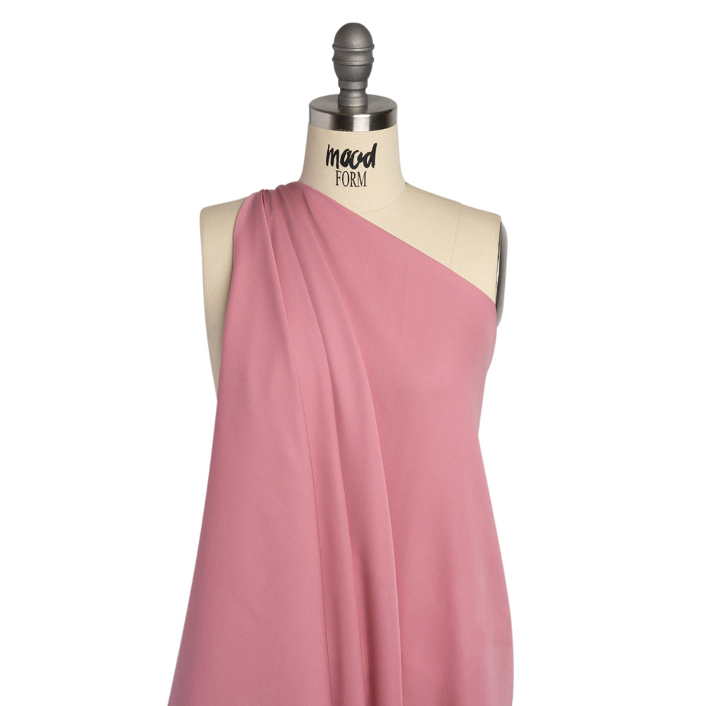 Silk Double Georgette - Polignac Pink - Premium Collection