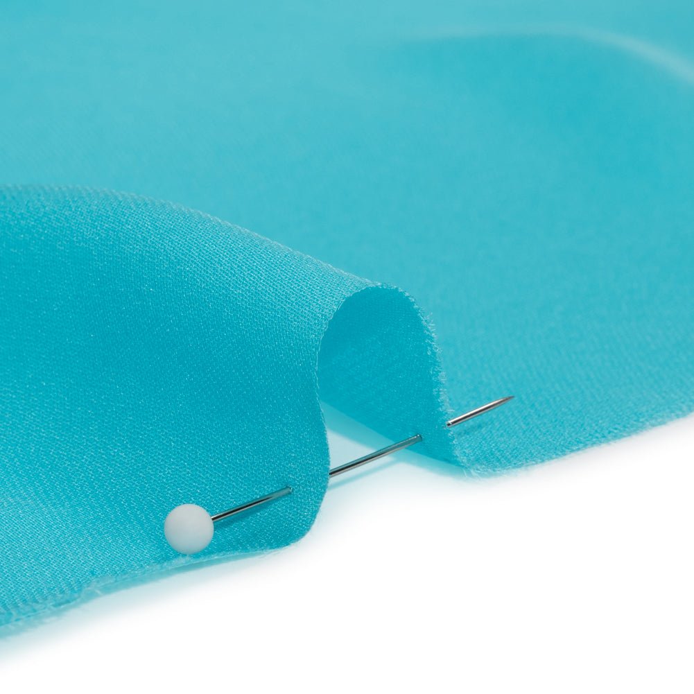 Silk Double Georgette - Angel Blue - Premium Collection