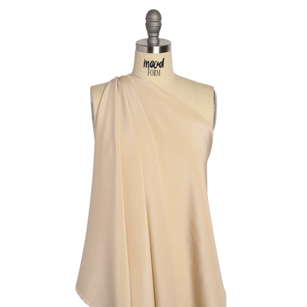 Silk 4-Ply Crepe 44" - Winter Wheat - Premium Collection