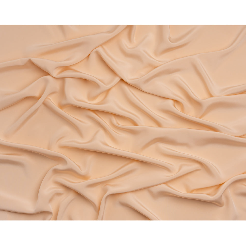 Silk 4-Ply Crepe 44" - Pale Blush - Premium Collection