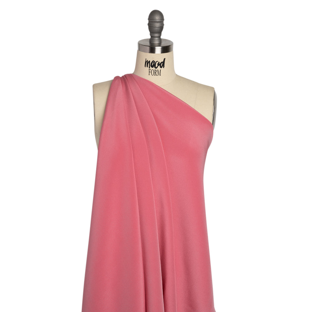 Silk 4-Ply Crepe 44" - Rapture Rose - Premium Collection