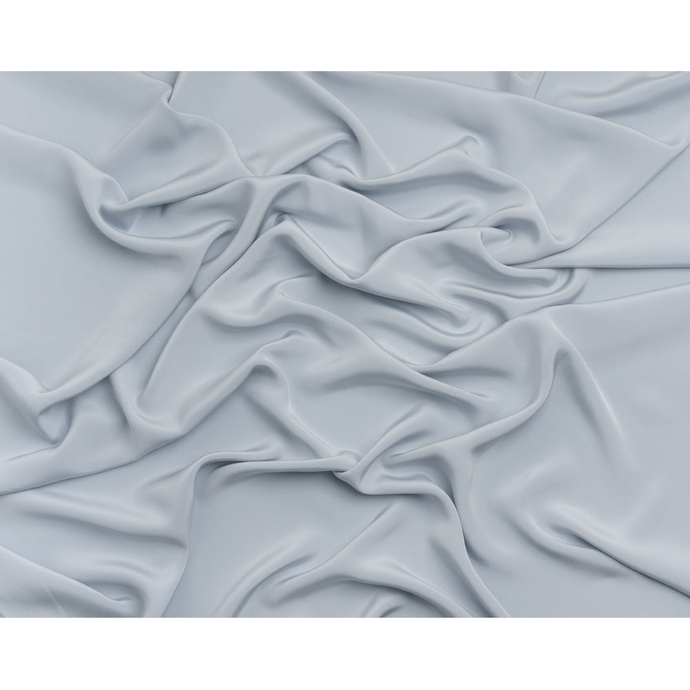 Silk 4-Ply Crepe 44" - Gray Dawn - Premium Collection