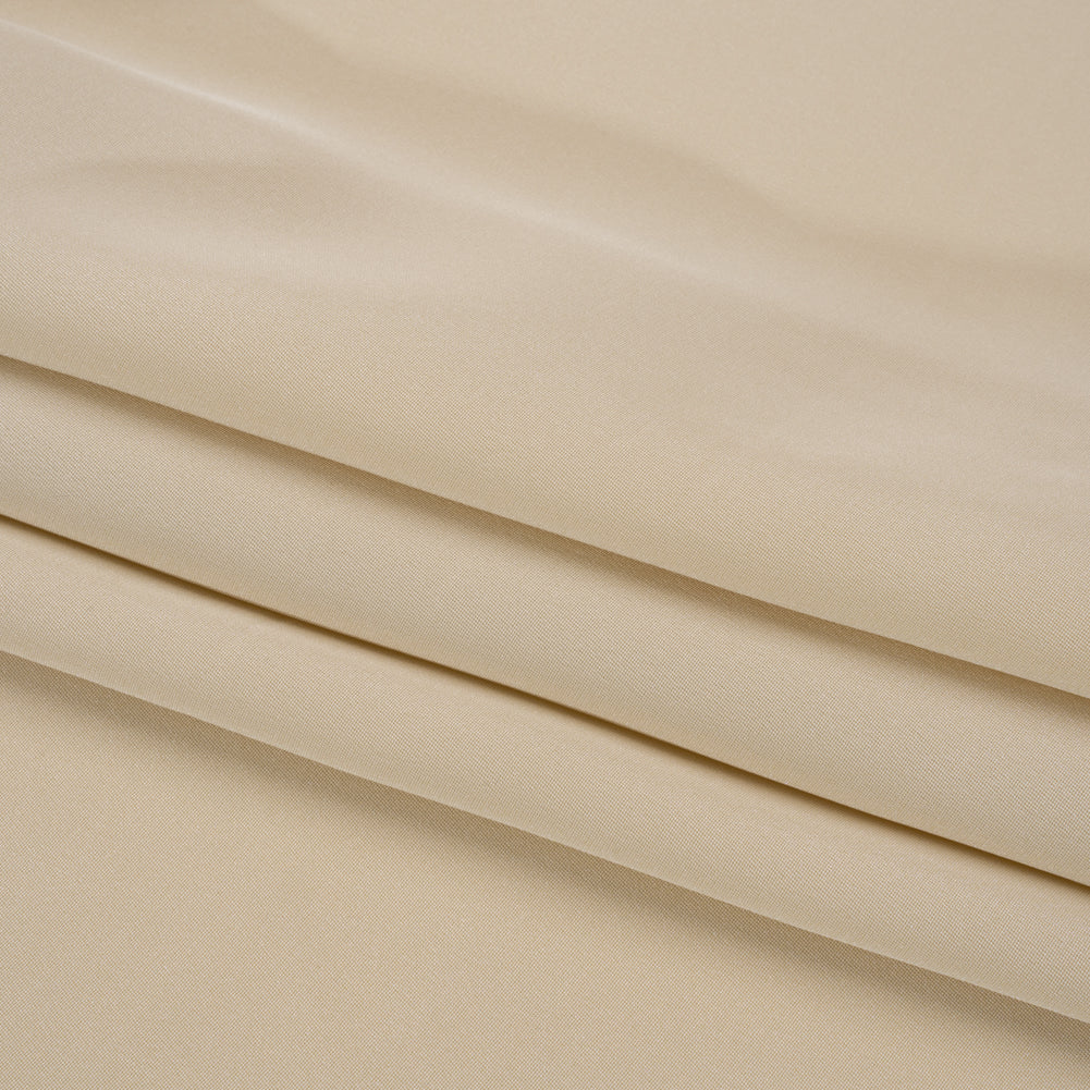 Silk 4-Ply Crepe 44" - Ivory - Premium Collection