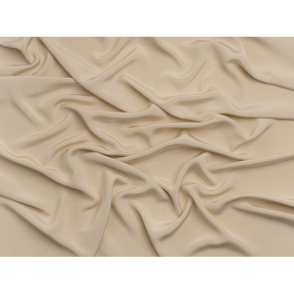 Silk 4-Ply Crepe 44" - Ivory - Premium Collection