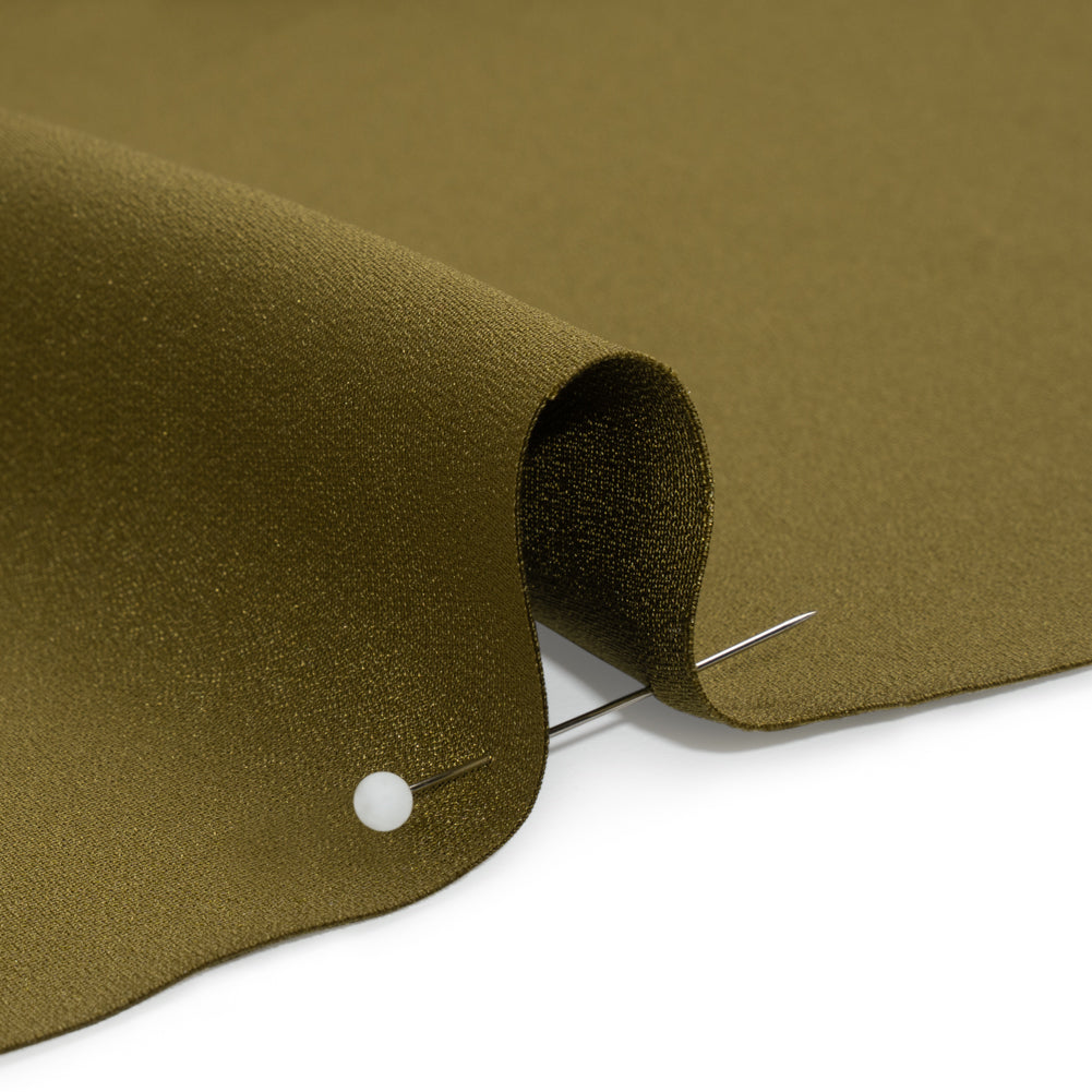 Silk 4-Ply Crepe 44" - Fir Green - Premium Collection