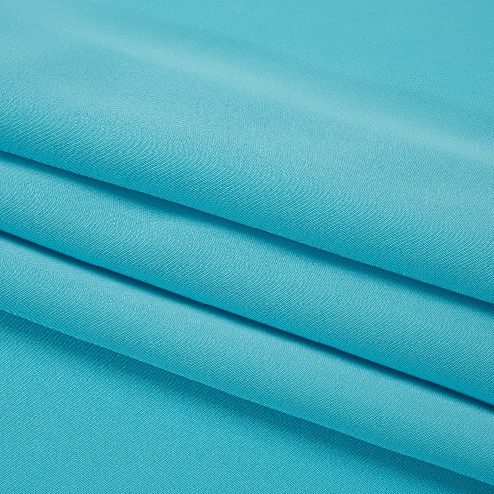 Silk 4-Ply Crepe 44" - Angel Blue - Premium Collection