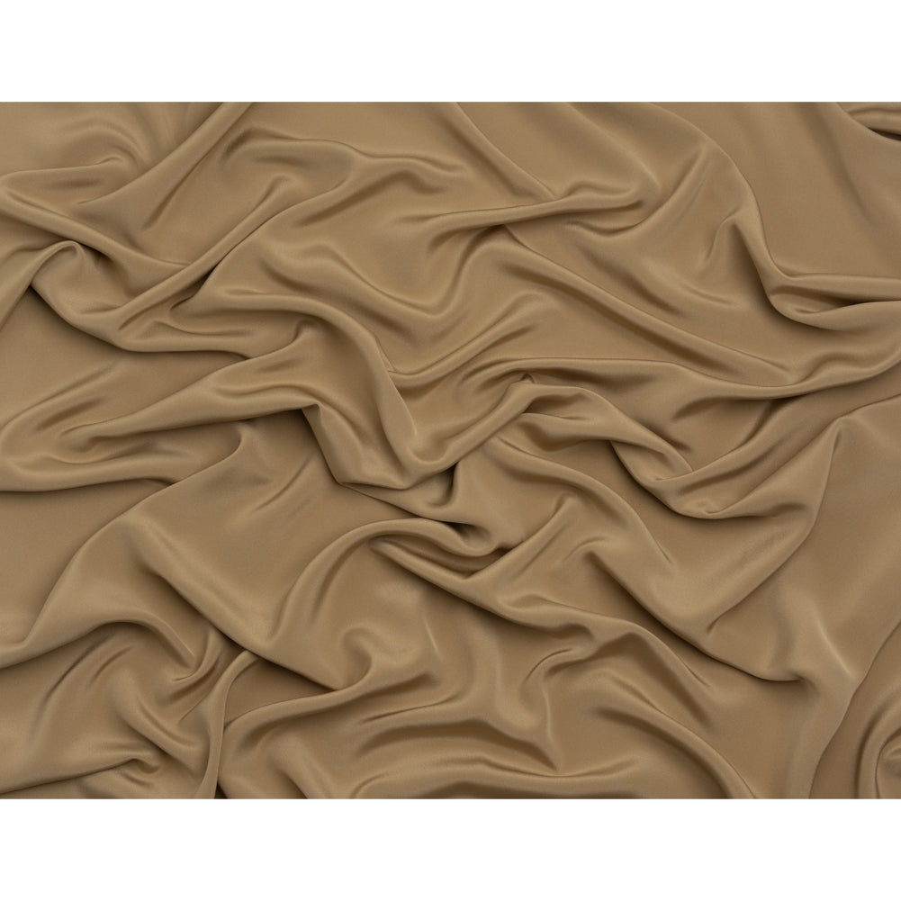 Silk 4-Ply Crepe 44" - Cornstalk - Premium Collection