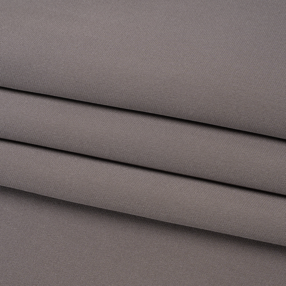 Silk 4-Ply Crepe 44" - Dark Silver - Premium Collection