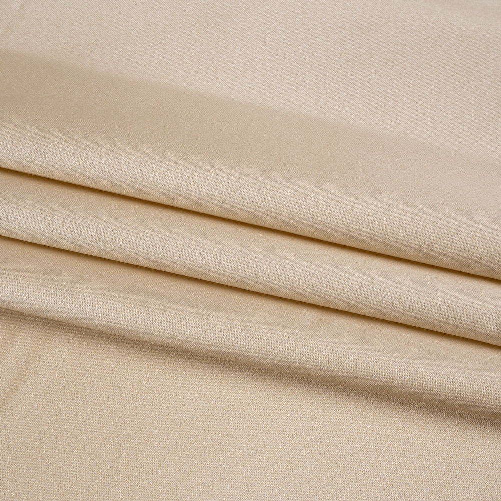 Silk Crepe Back Satin - Tapioca - Premium Collection