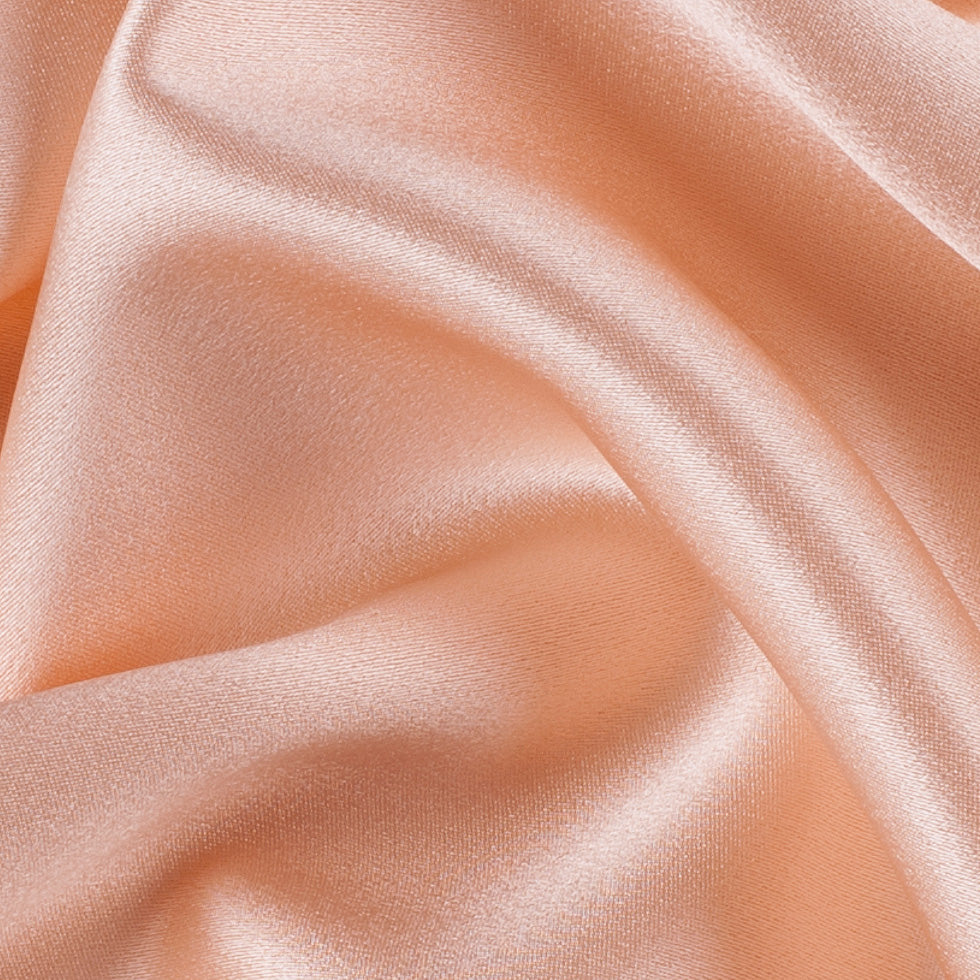 Silk Crepe Back Satin - Pale Blush - Premium Collection