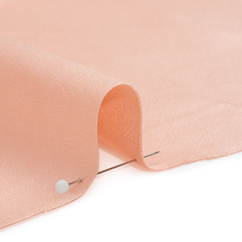 Veiled Rose Silk Crepe Back Sa