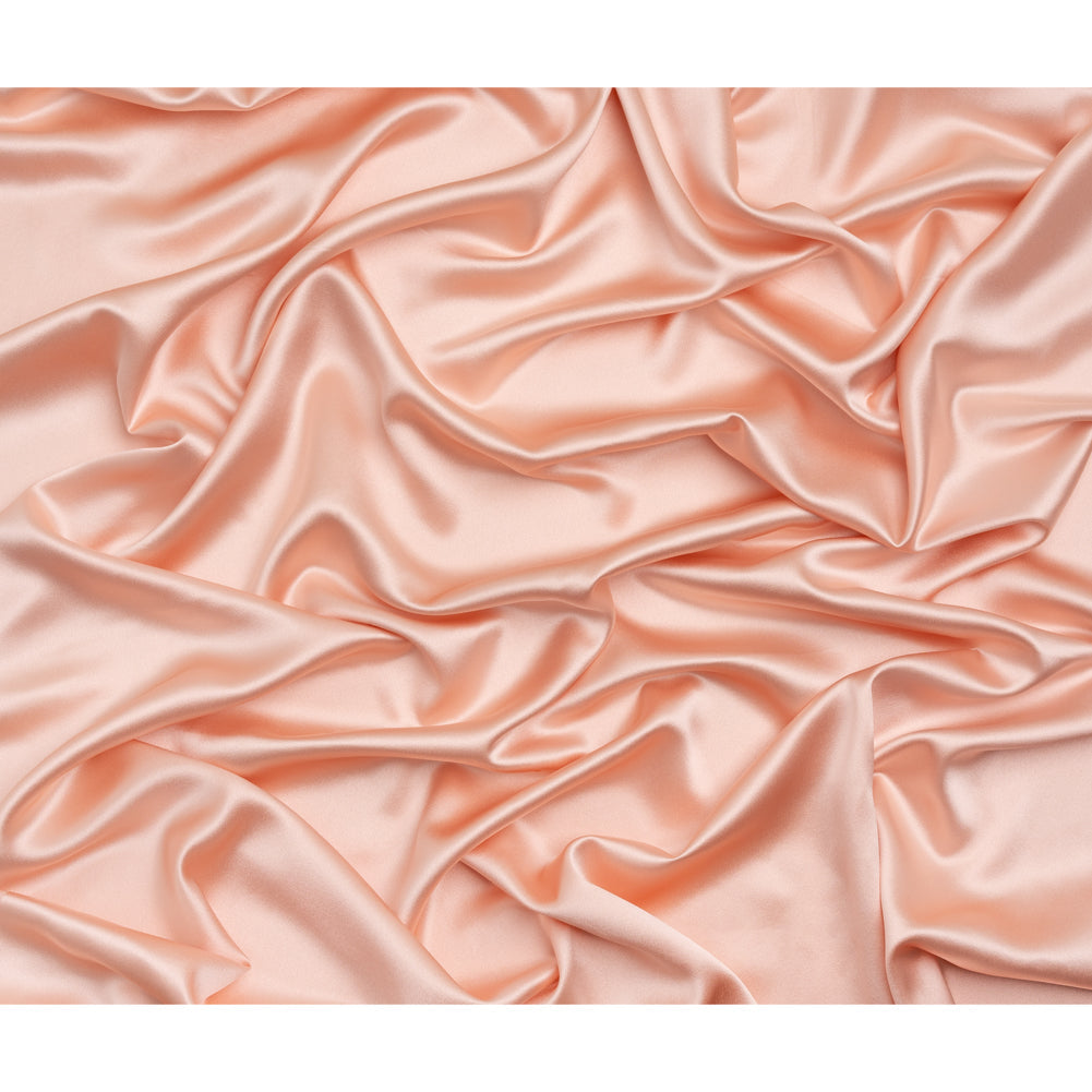 Veiled Rose Silk Crepe Back Sa