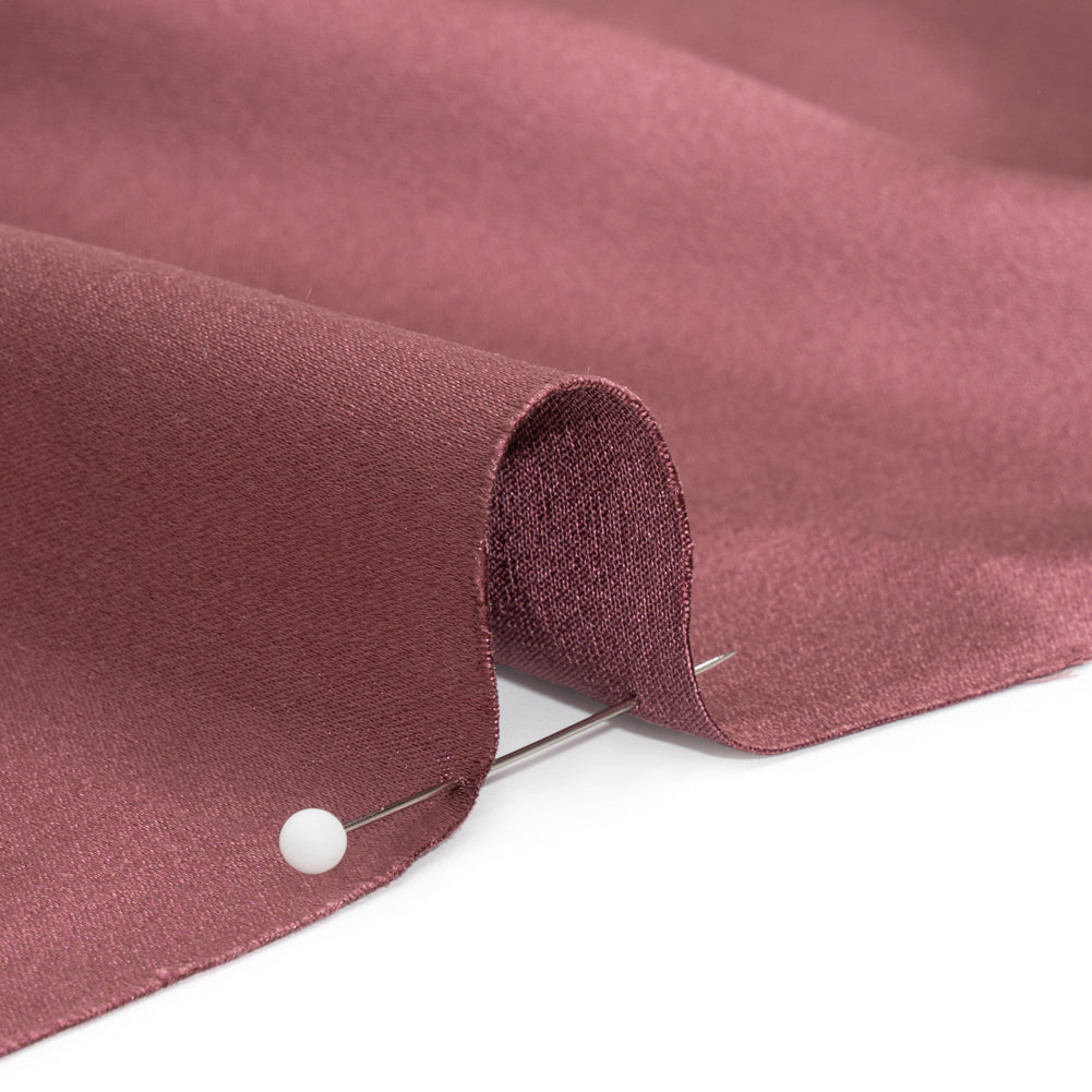 Silk Crepe Back Satin - Crushed Berry - Premium Collection