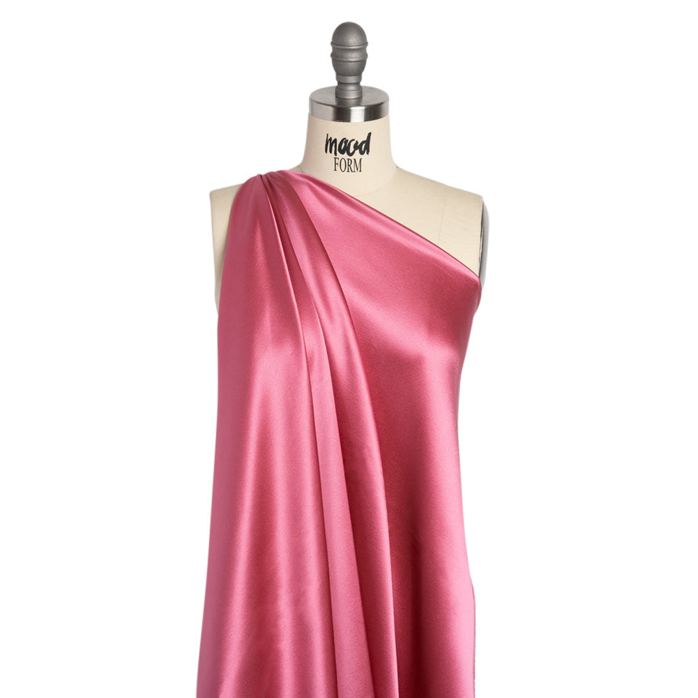 Silk Crepe Back Satin - Rapture Rose - Premium Collection