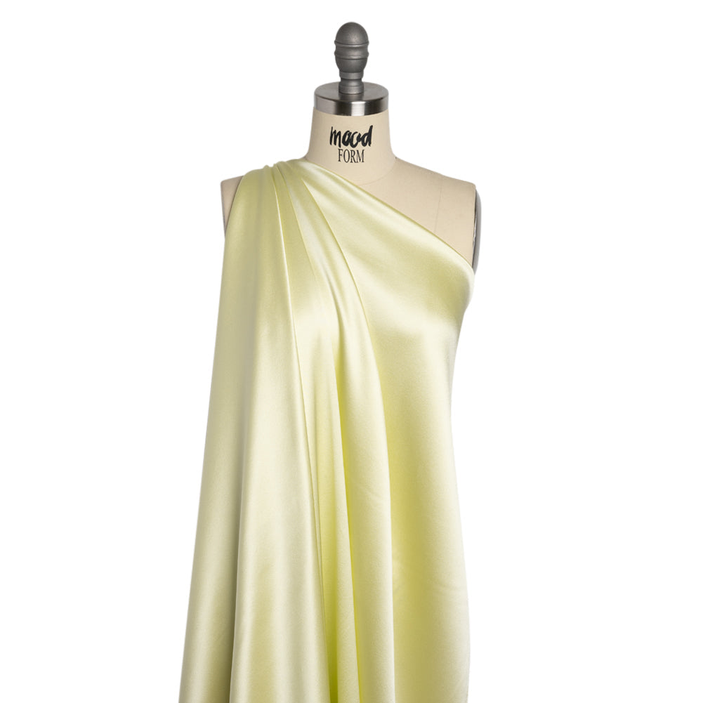 Silk Crepe Back Satin - Young Wheat - Premium Collection