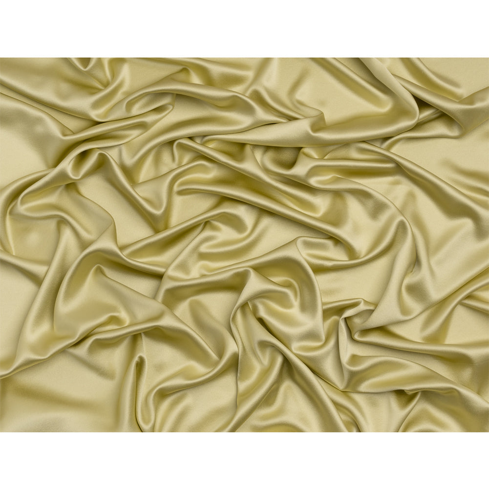 Silk Crepe Back Satin - Linden Green - Premium Collection