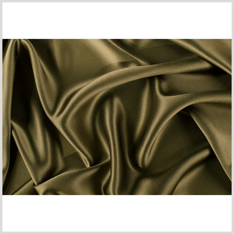 Silk Crepe Back Satin - Fir Green - Premium Collection