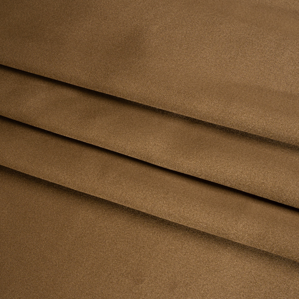 Silk Crepe Back Satin - Dark Olive - Premium Collection
