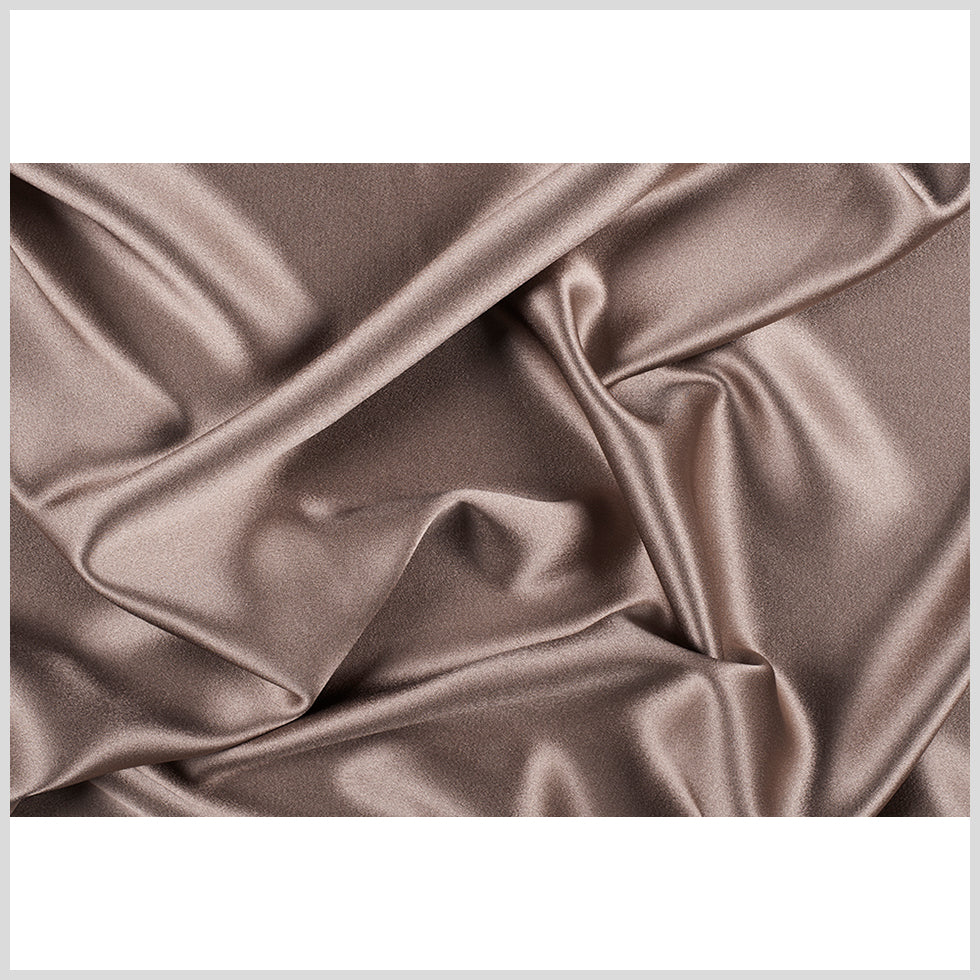 Silk Crepe Back Satin - Cappuccino - Premium Collection