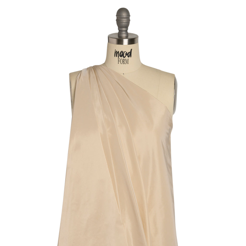 Polyester Taffeta Made in Italy - Beige - Premium Collection