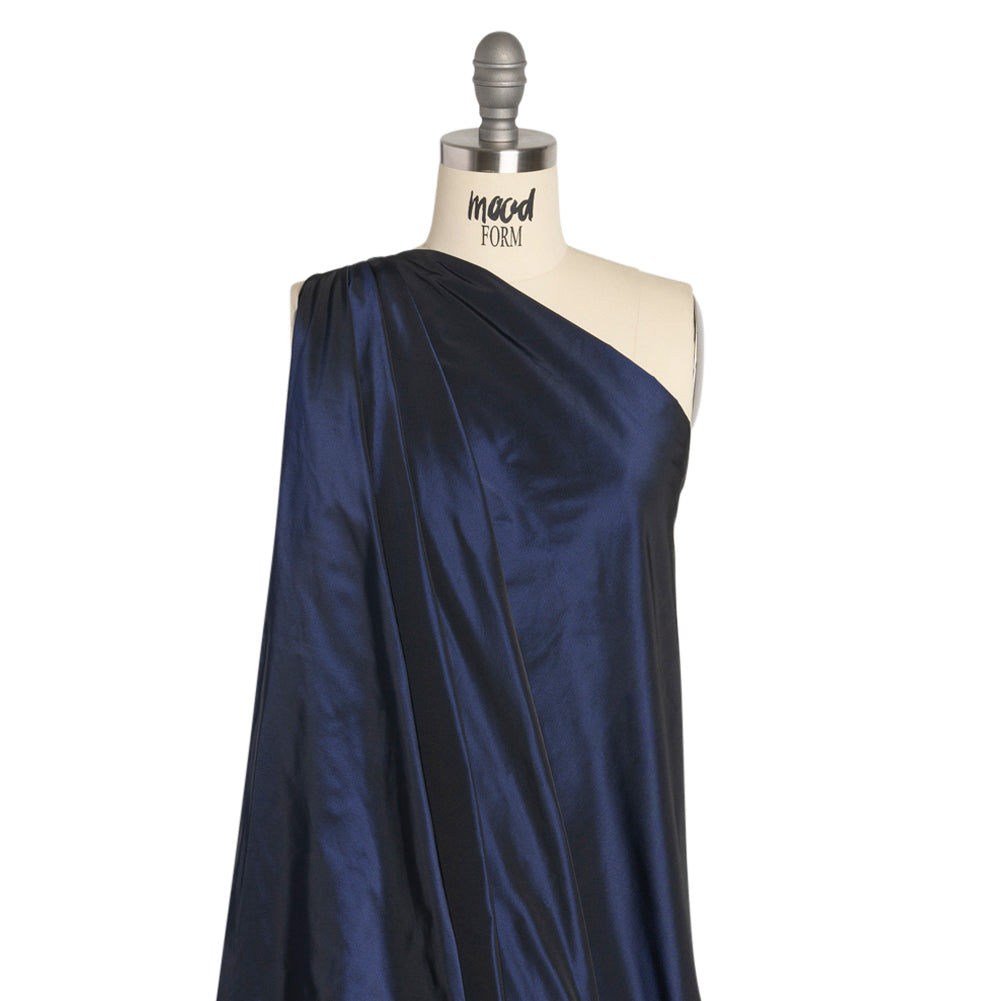 Polyester Taffeta Made in Italy - Electric Blue - Premium Collection