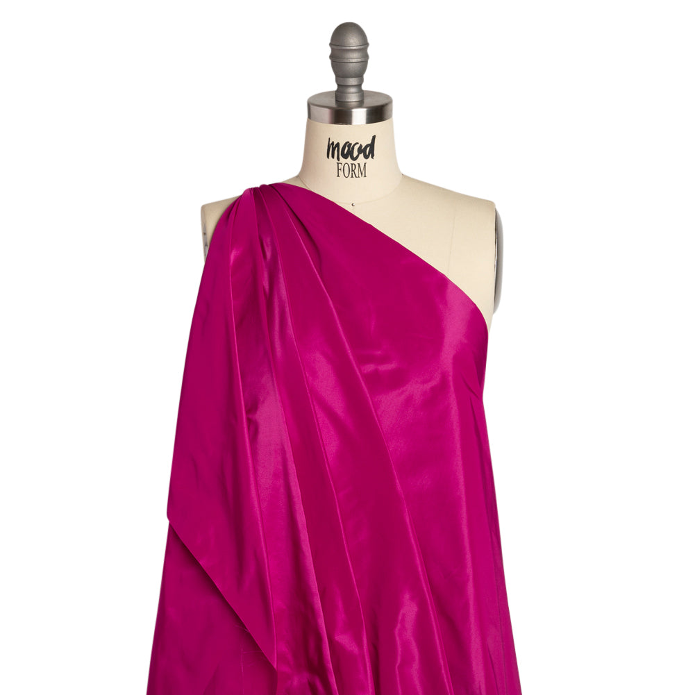Polyester Taffeta Made in Italy - Fuchsia - Premium Collection