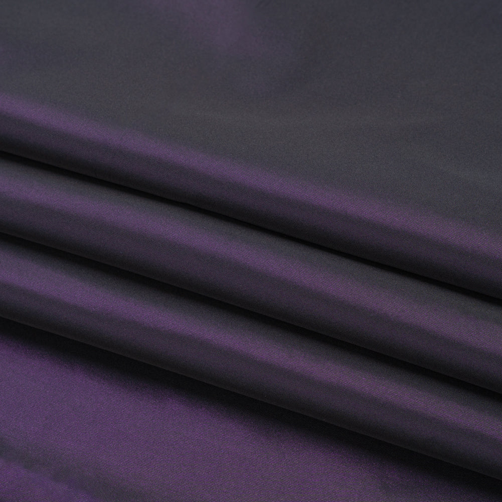 Polyester Taffeta Made in Italy - Metallic Purple - Premium Collection