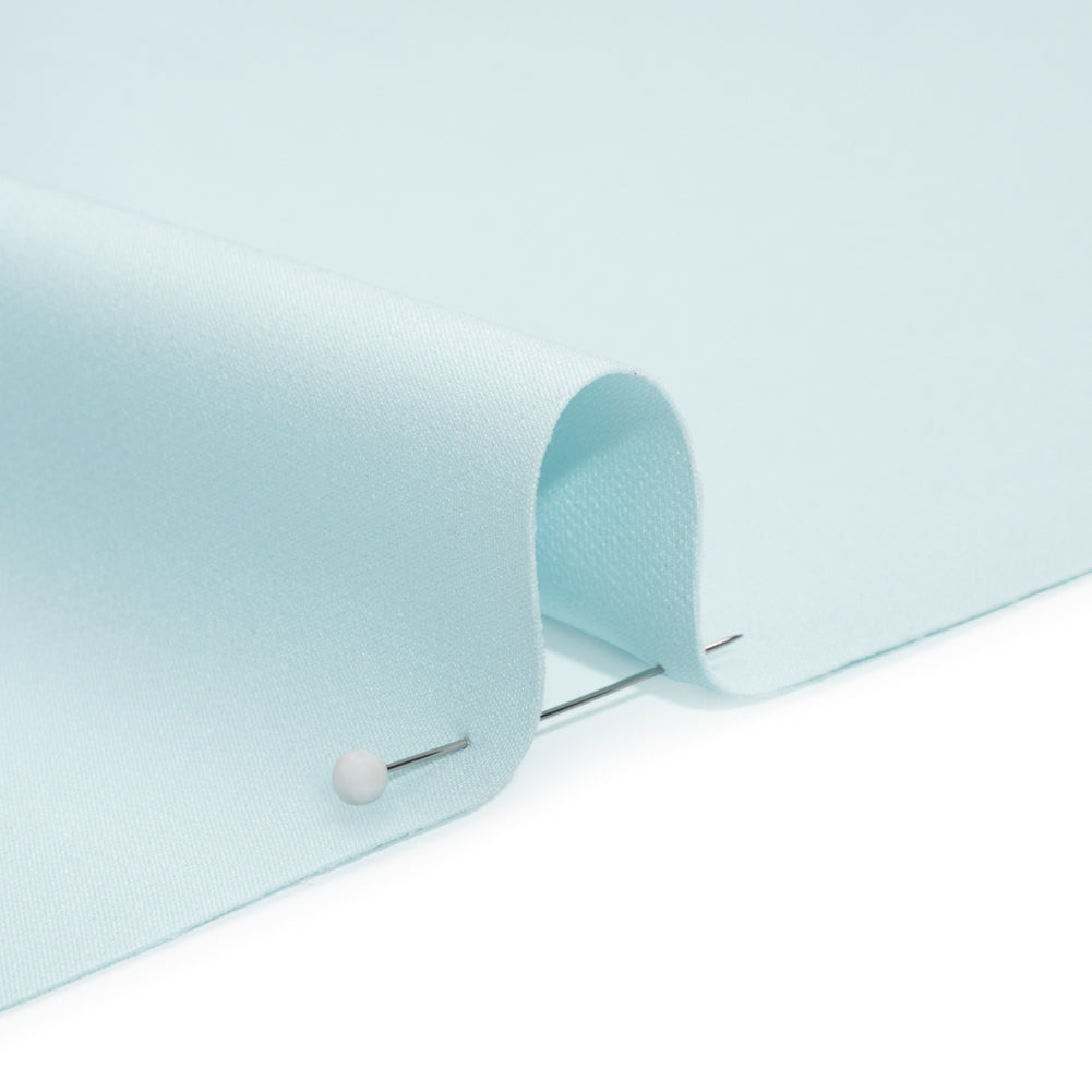 Stretch Recycled Polyester 4-Ply Crepe - Sky Blue - Premium Collection