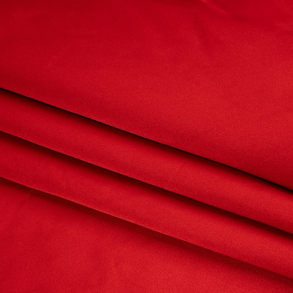 Silk Duchesse Satin - Red - Premium Collection