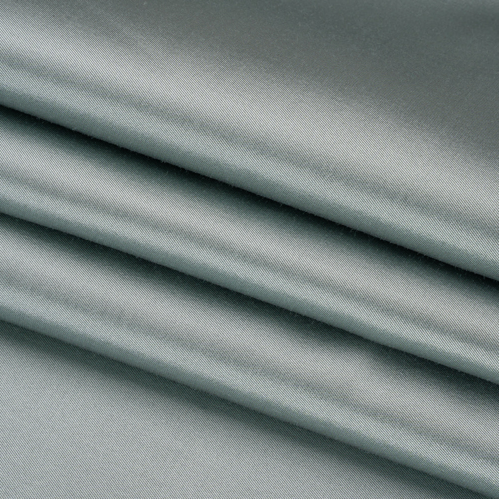 Silk Wool Twill - Icy Morn - Premium Collection