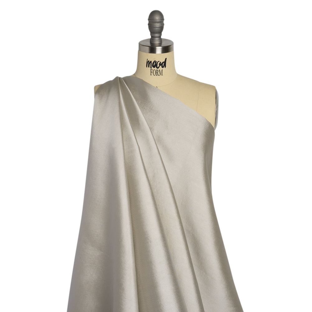 Silk Wool Twill - Icicle - Premium Collection