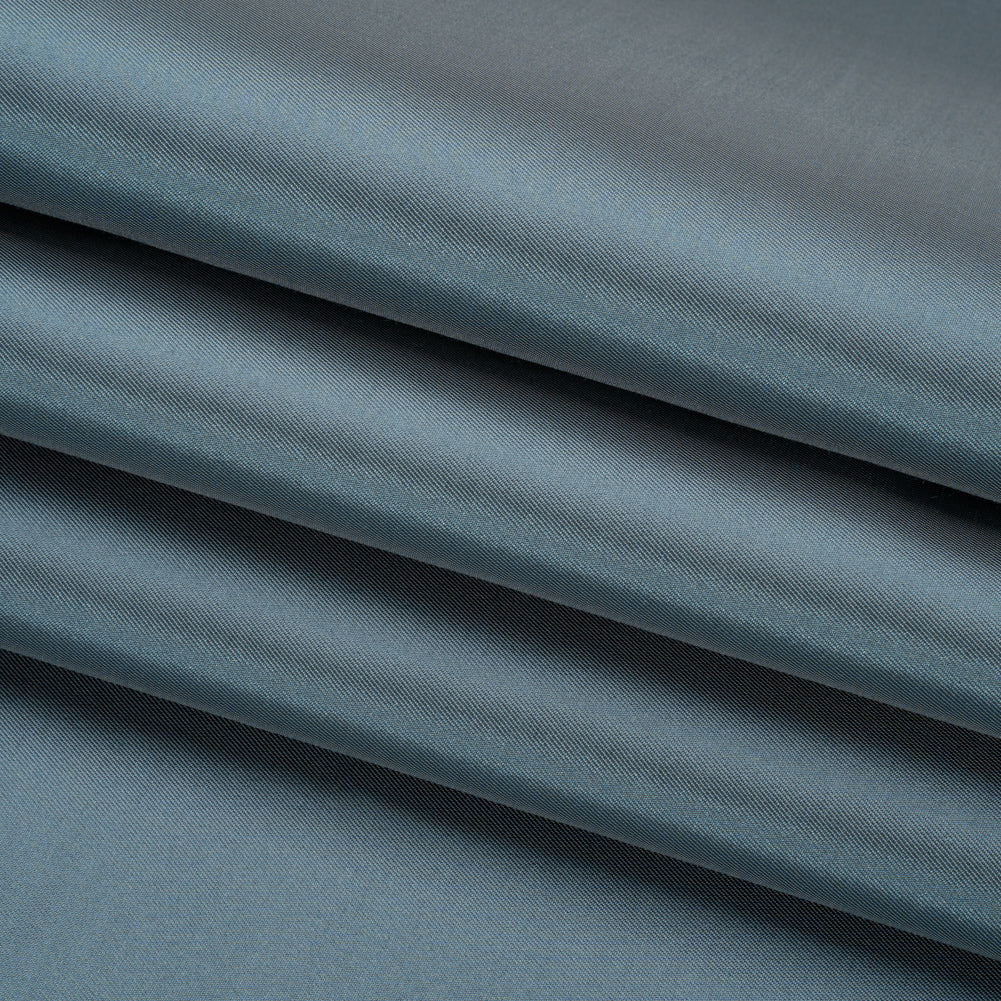 Silk Wool Twill - Blue Shadow - Premium Collection