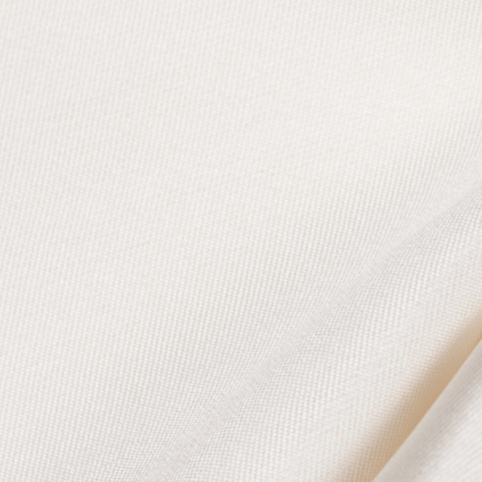 Silk Wool Twill - Whisper White - Premium Collection