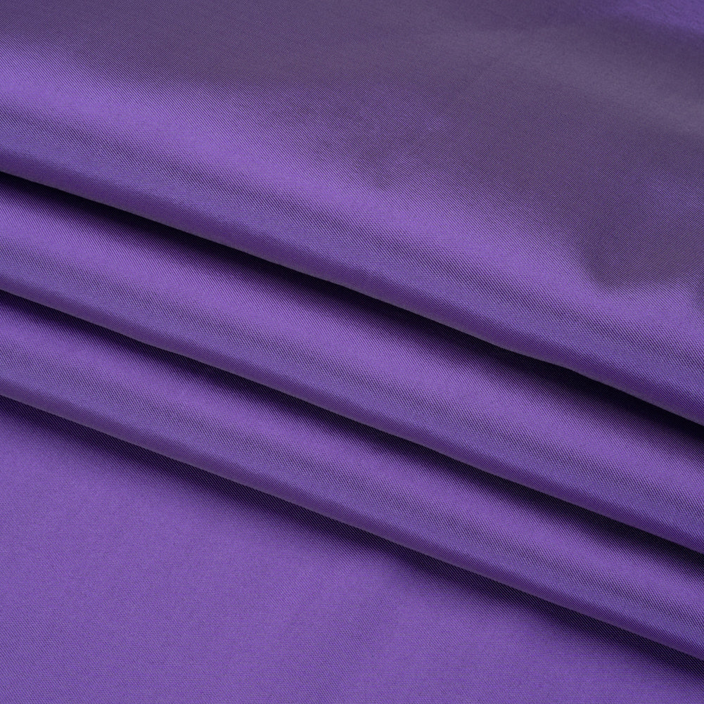 Silk Wool Twill - Purple Opulence - Premium Collection